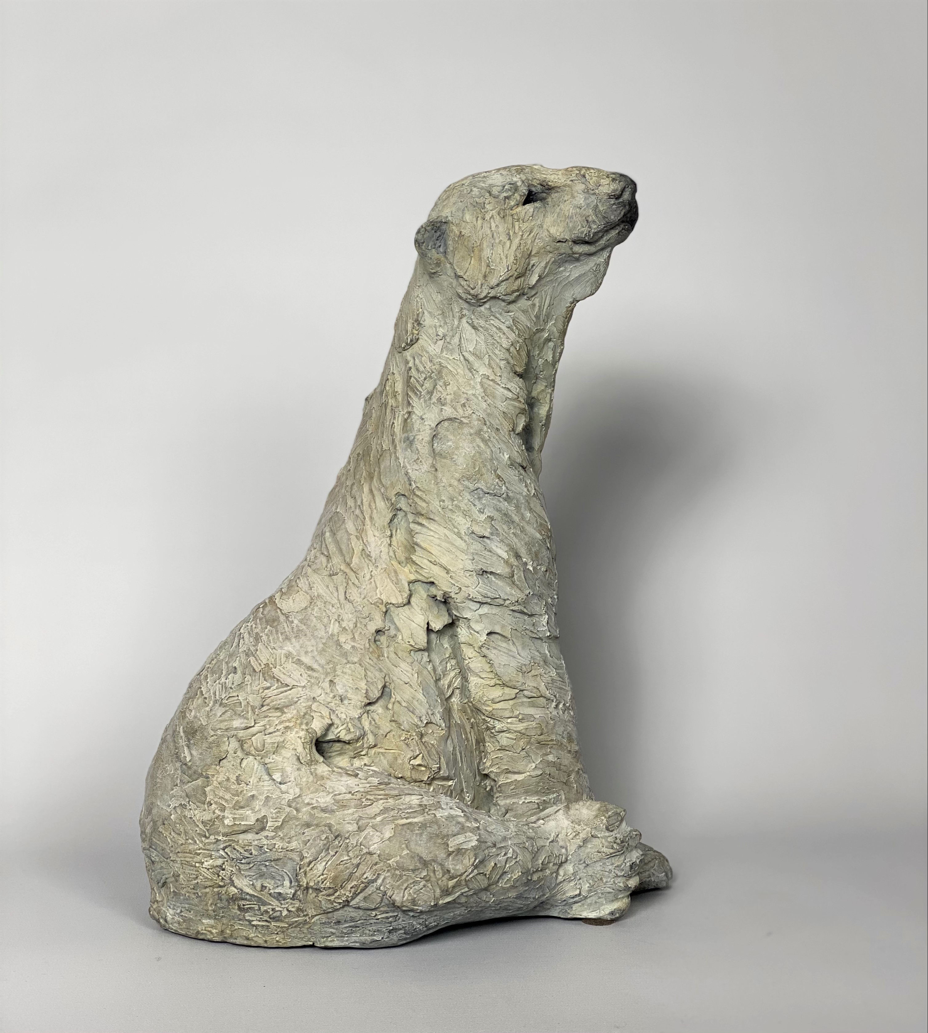 "Ours polaire assis" par Isabelle Carabantes