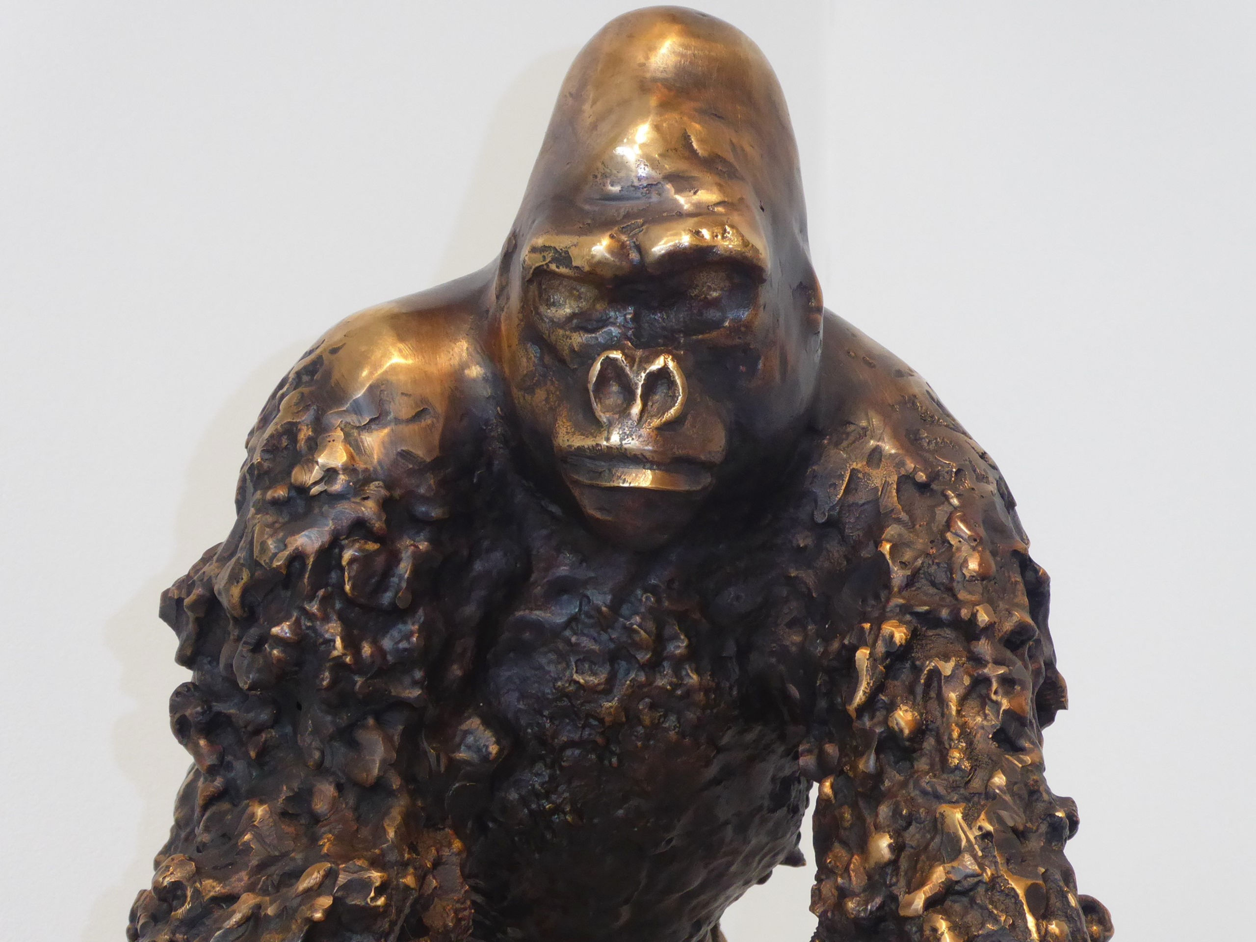 " Gorille" bronze par JEAN-NO