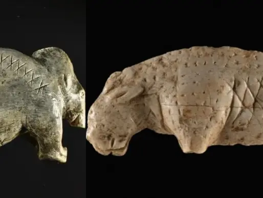 deux sculptures préhistoriques