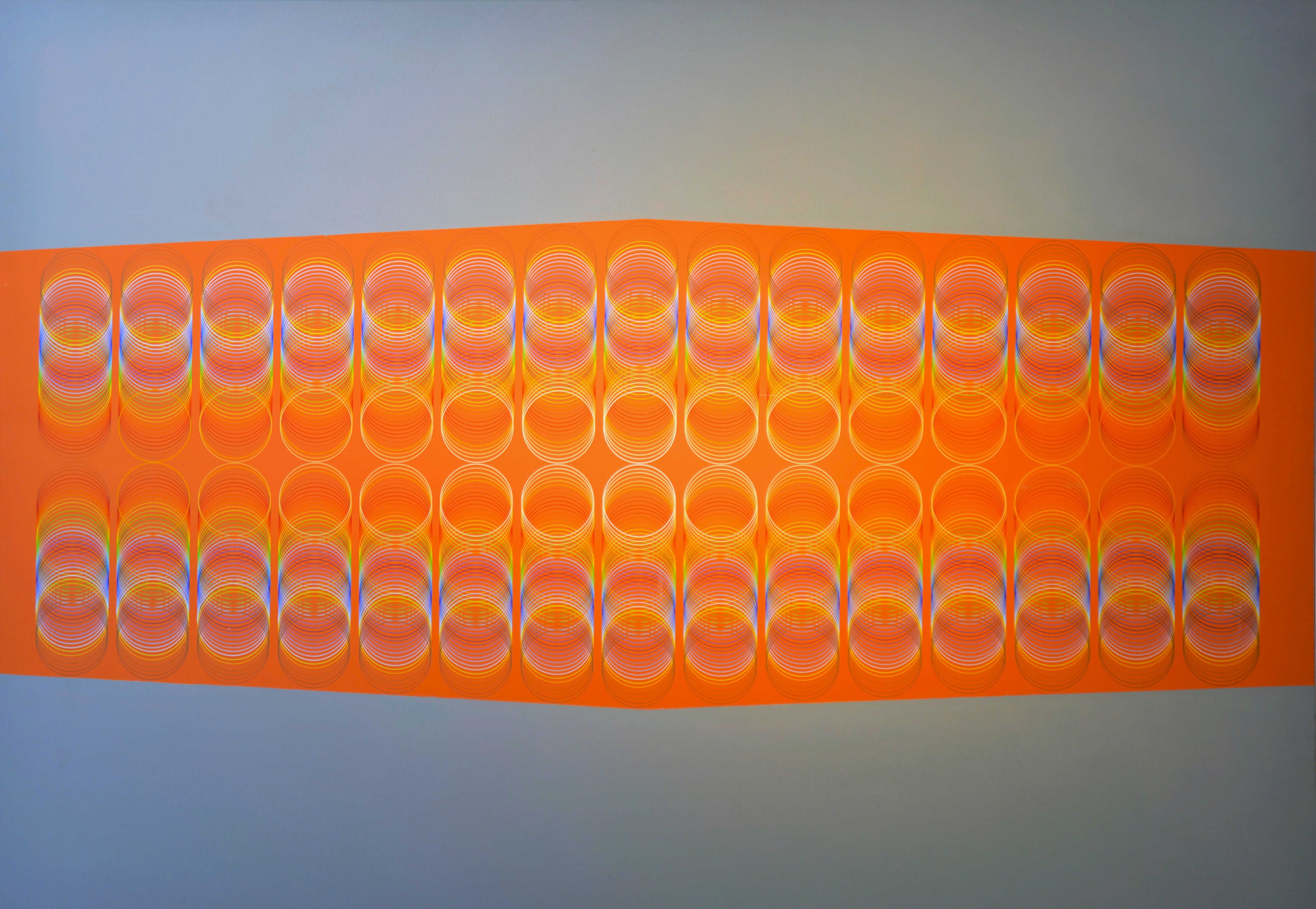 "Optical orange" by Romano Zanotti