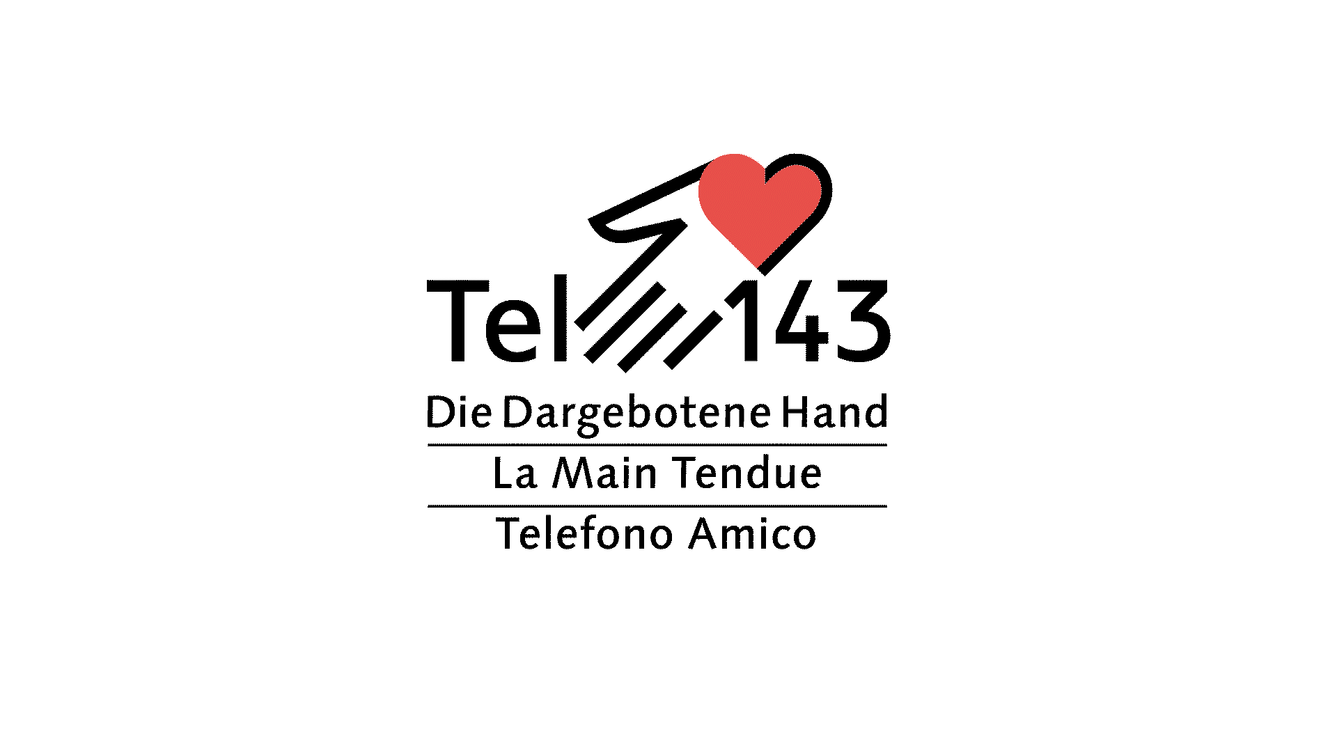 Logoanimation von Alt zu Neu Tel 143