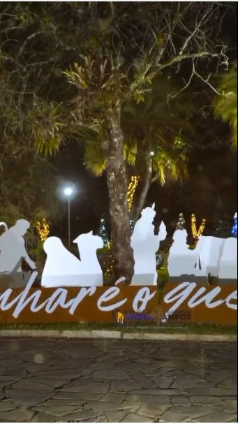 Miniatura: PRESÉPIO COMPLETO TAMANHO REAL 2.40M X 15M PARA JARDIM