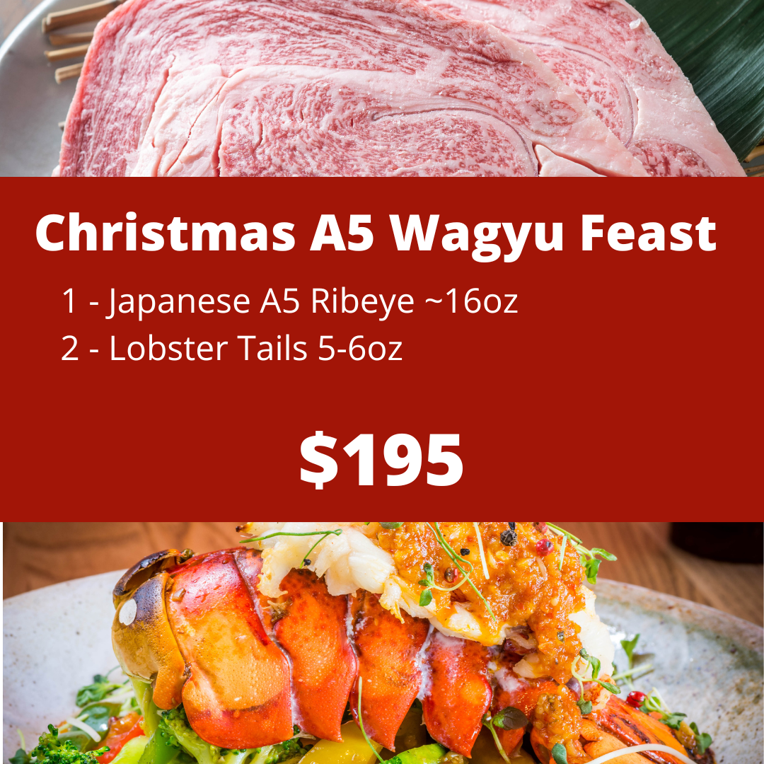Christmas A5 Wagyu & Lobster Feast