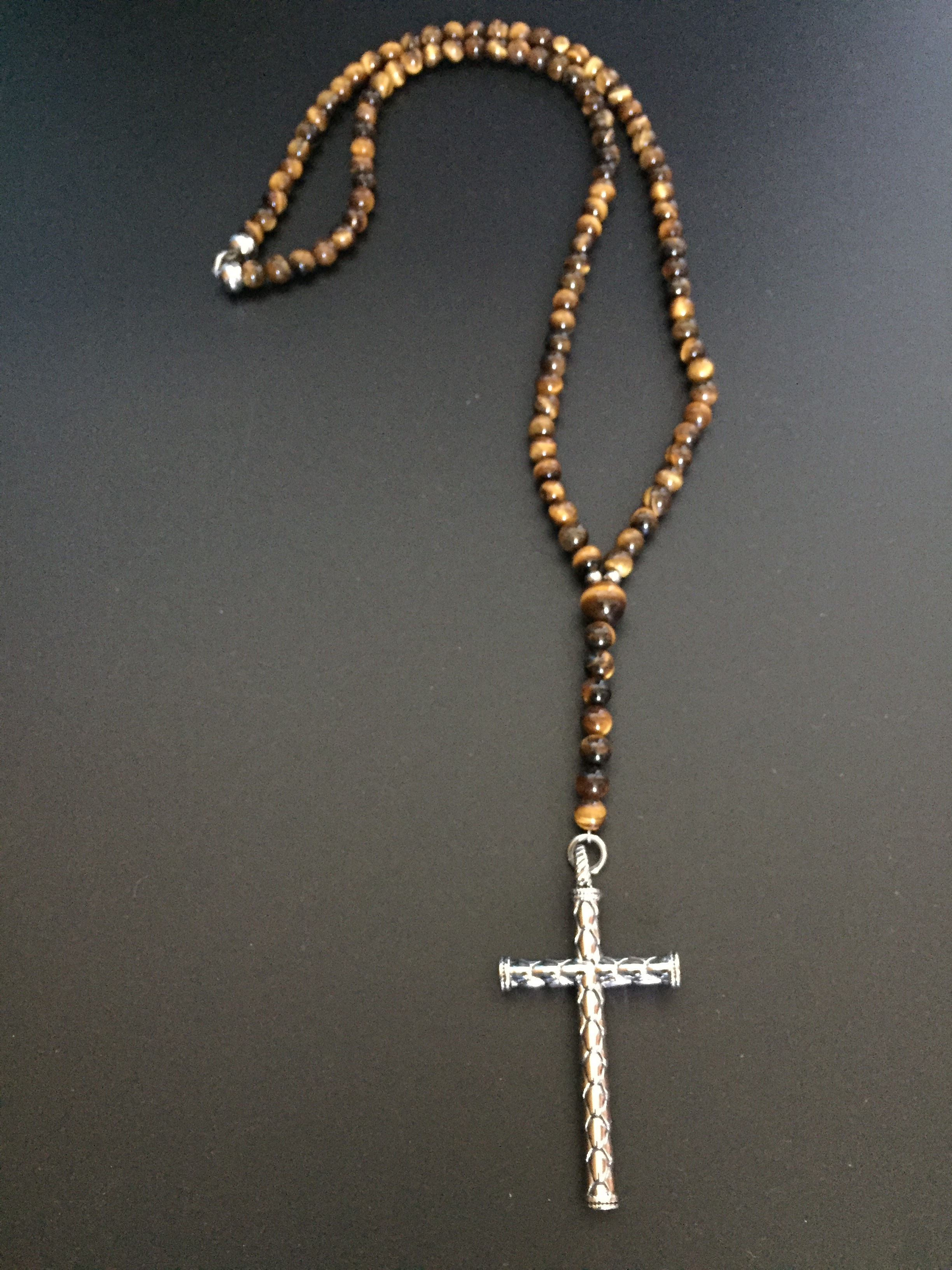 Chapelet 6MM Oeil de Tigre