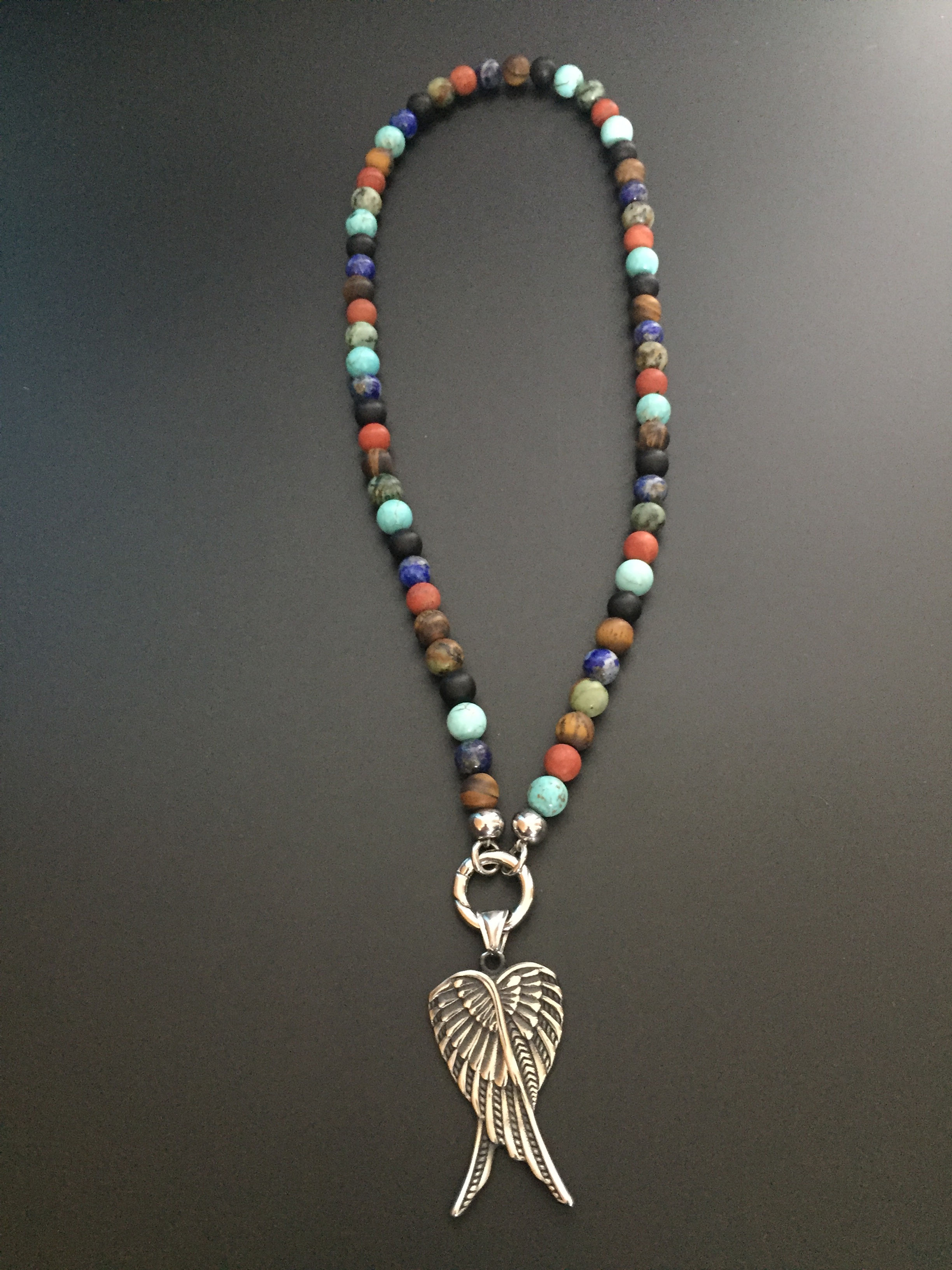 Collier Clip Mixte couleur* & Double Ailes