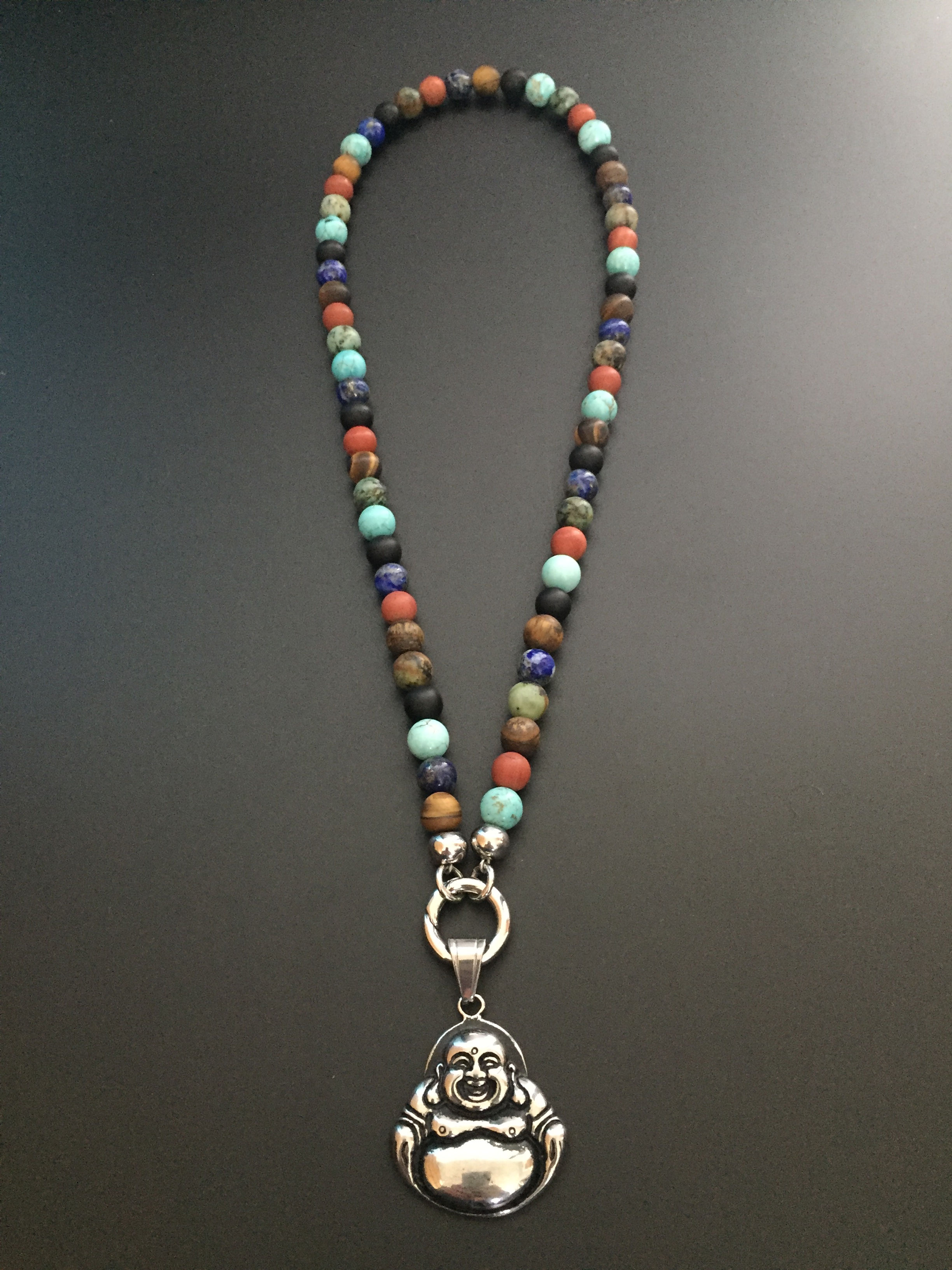 Collier Clip Mixte couleur*& Bouddha