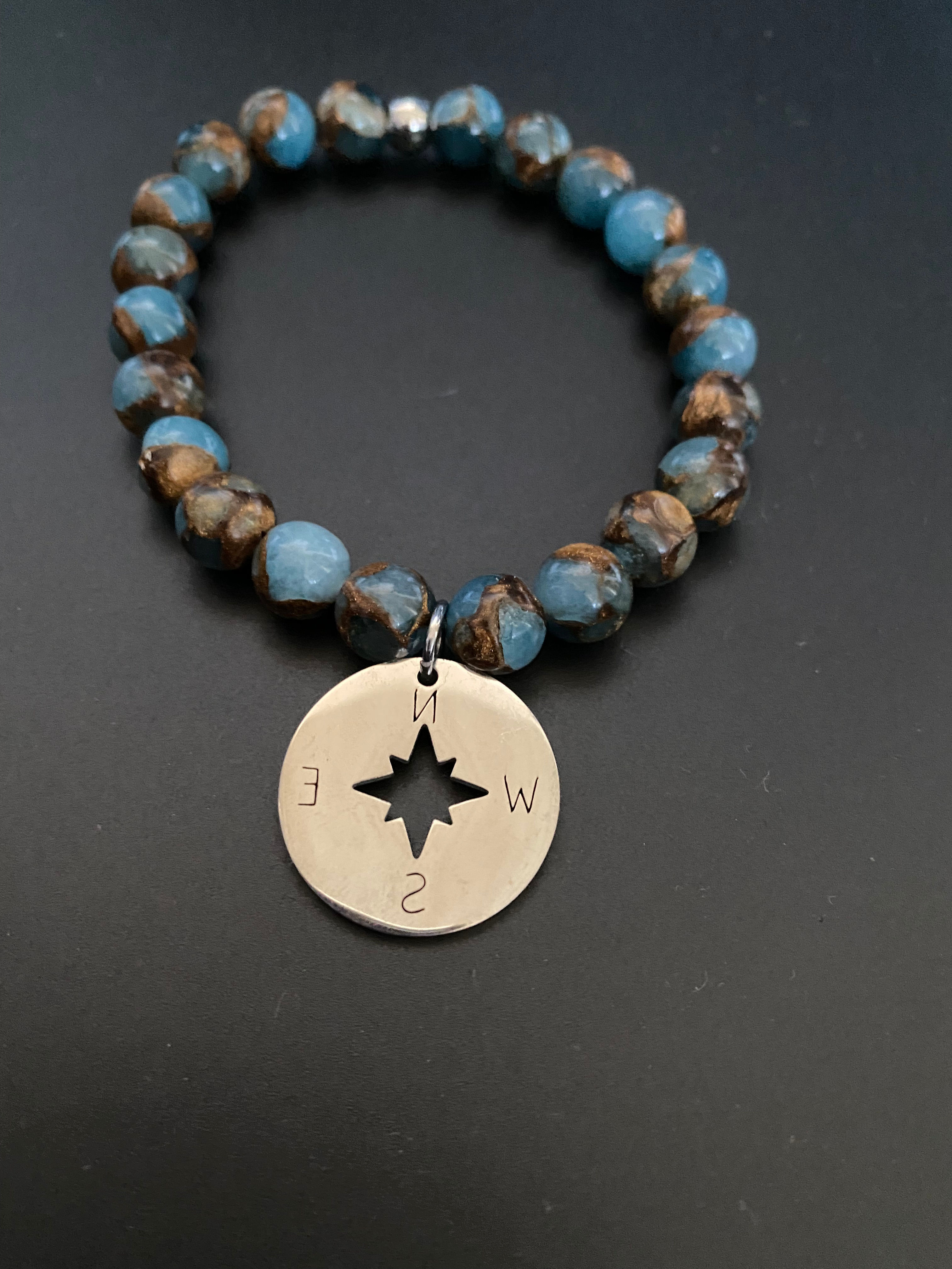 BRACELET 8MM en Jaspe du Népal