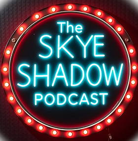 Create A Sign with neon lights around it that says, _The SKYE SHADOW Podcast__edited_edite