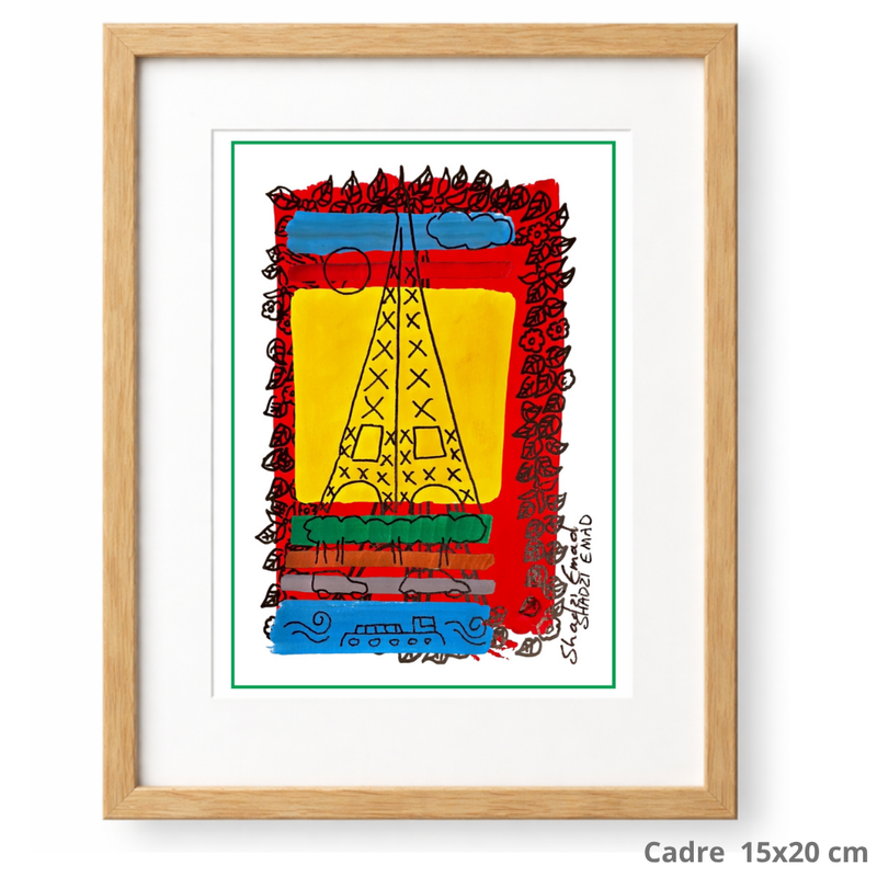 Miniature : Carte Postale Paris  Mon écran Iphone Samsung | Tour Eiffel