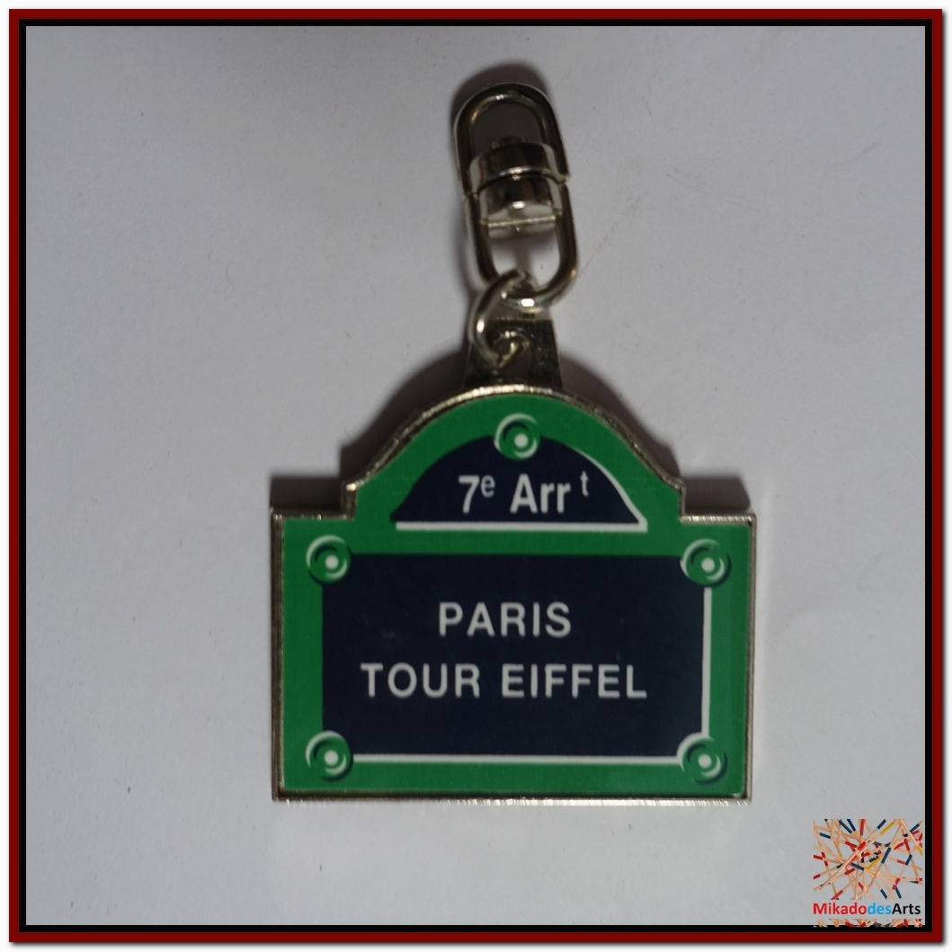 Plaque Rue Paris Tour Eiffel 7ème Arrondissement