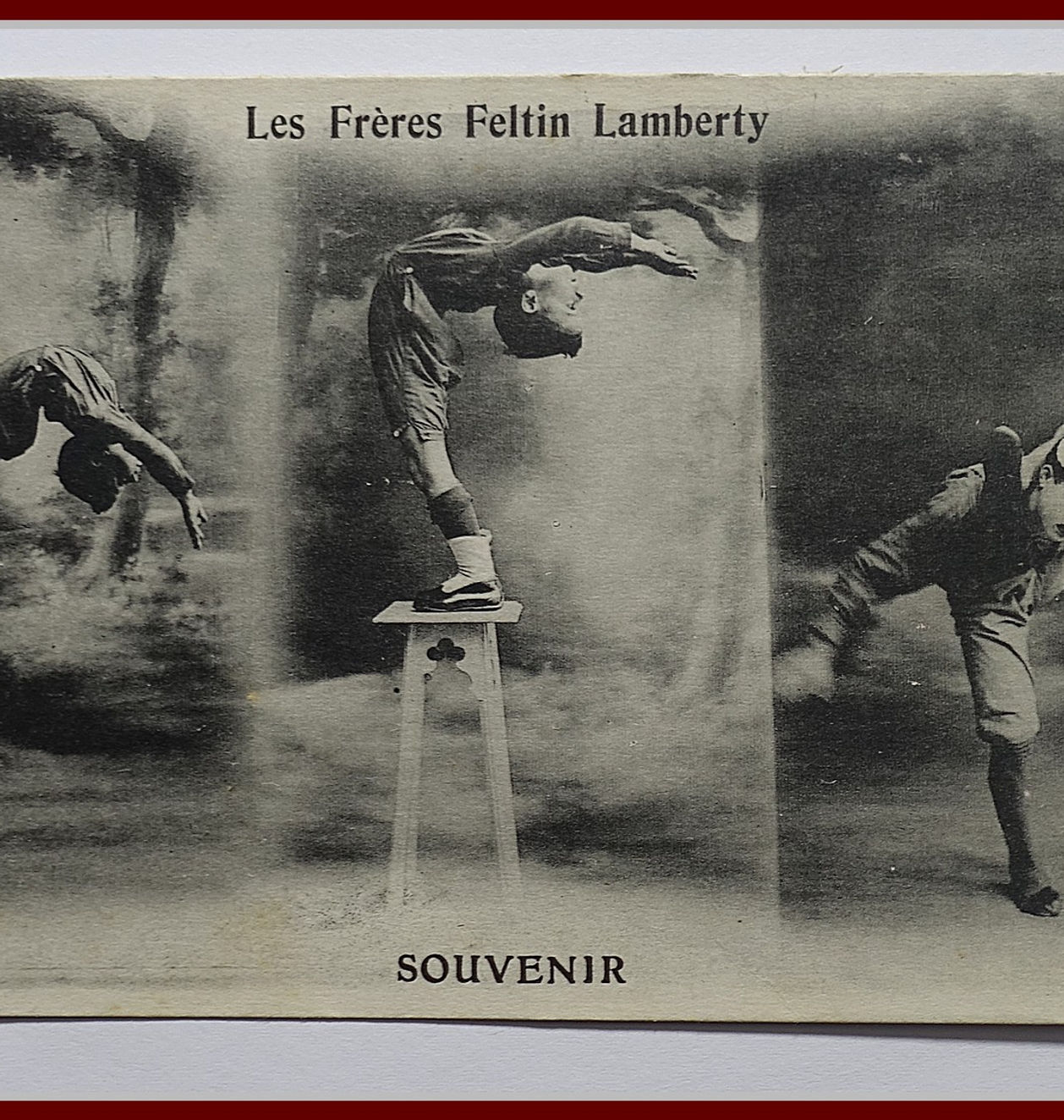Cirque Acrobatie Les Frères FERTIN LAMBERTY