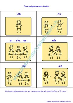 Personalpronomen png