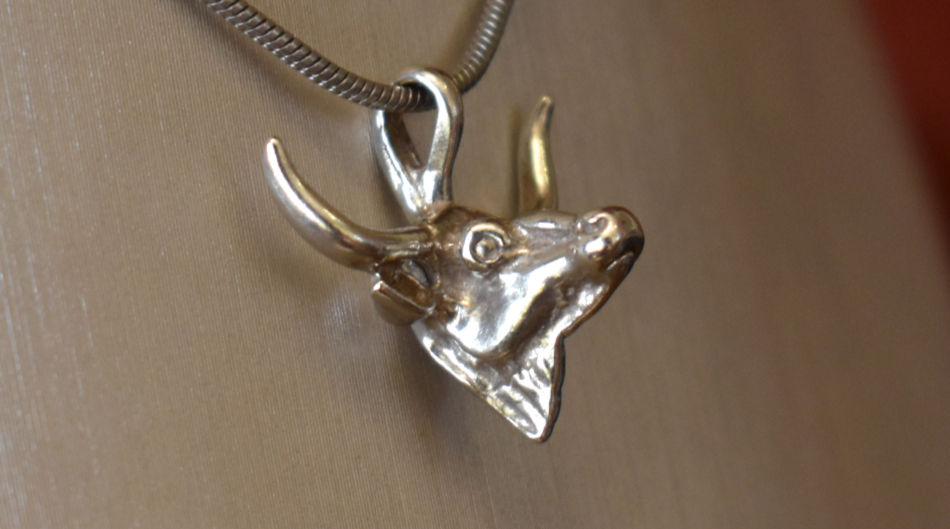 Thumbnail: Texas Longhorn Charm