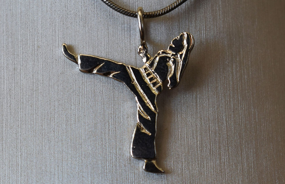 Thumbnail: Silver Karate Charm