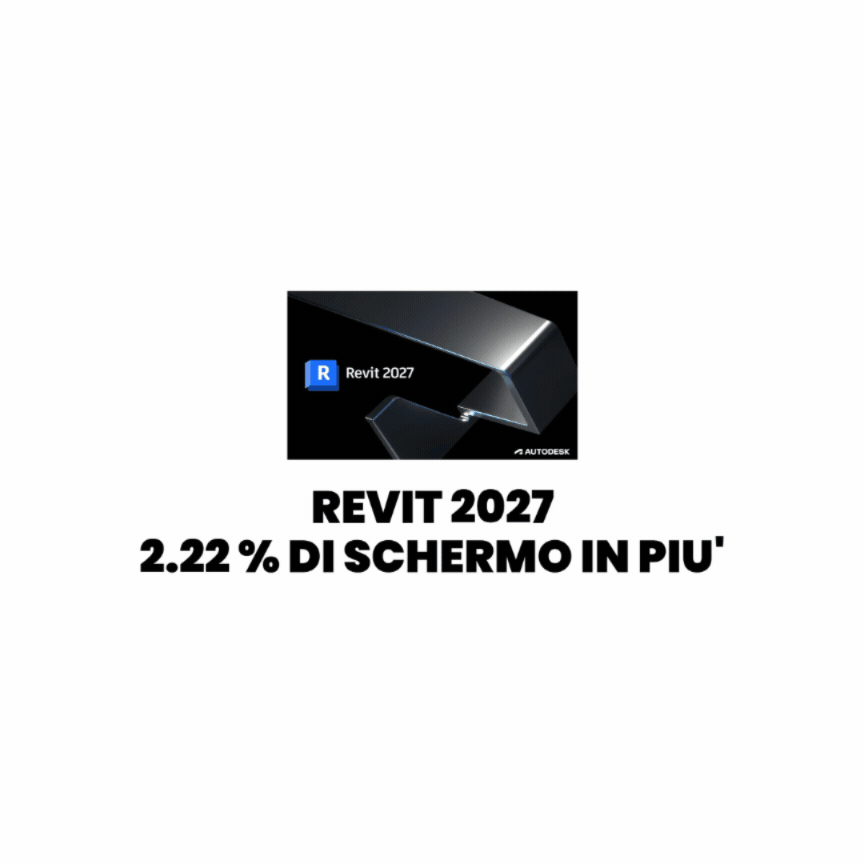 Revit 2027 novità più spazio per modellare.gif