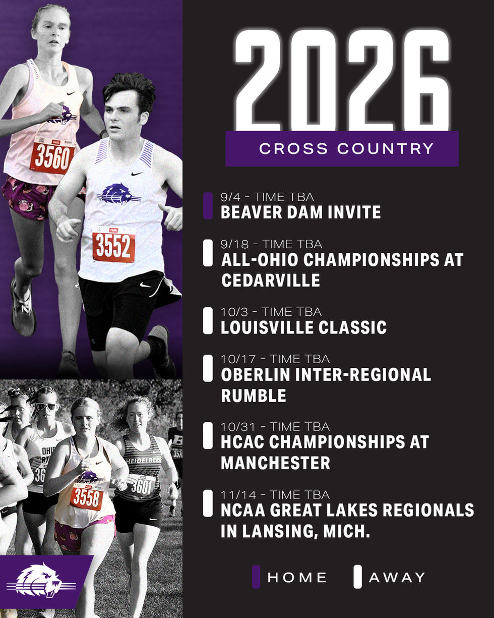 2026 Cross Country Schedule