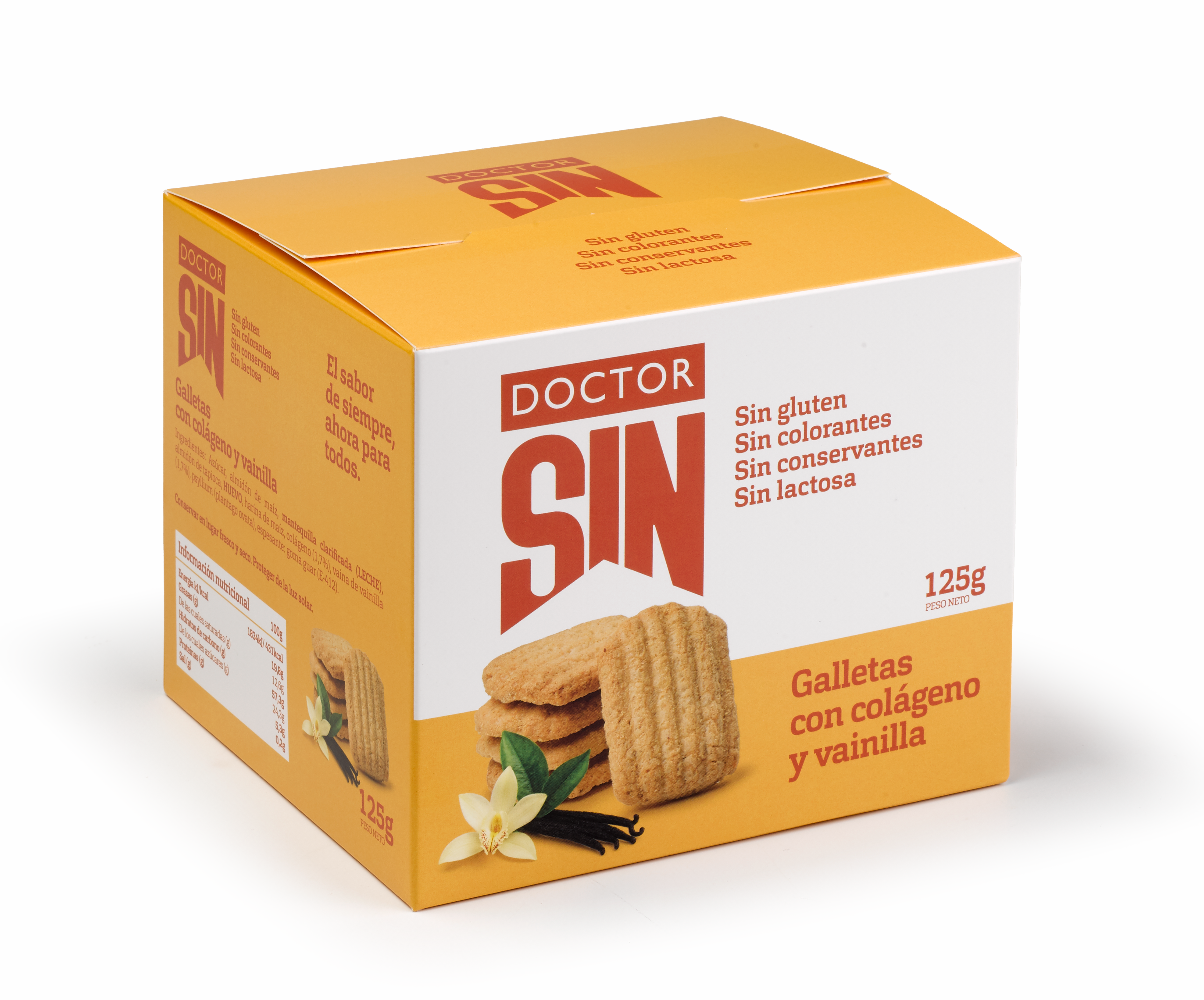 GALLETAS ARTESANALES CON COLÁGENO Y VAINILLA