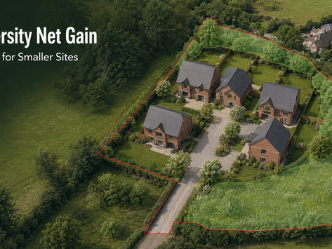 Biodiversity Net Gain rules have changed: what smaller development sites need to know