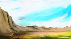 Oil paintng - by hans mungtah