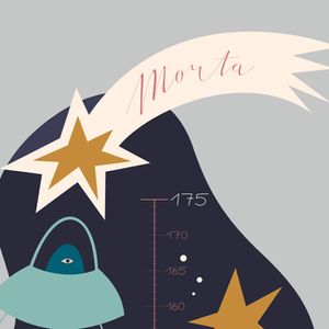 Height Measuring Sticker