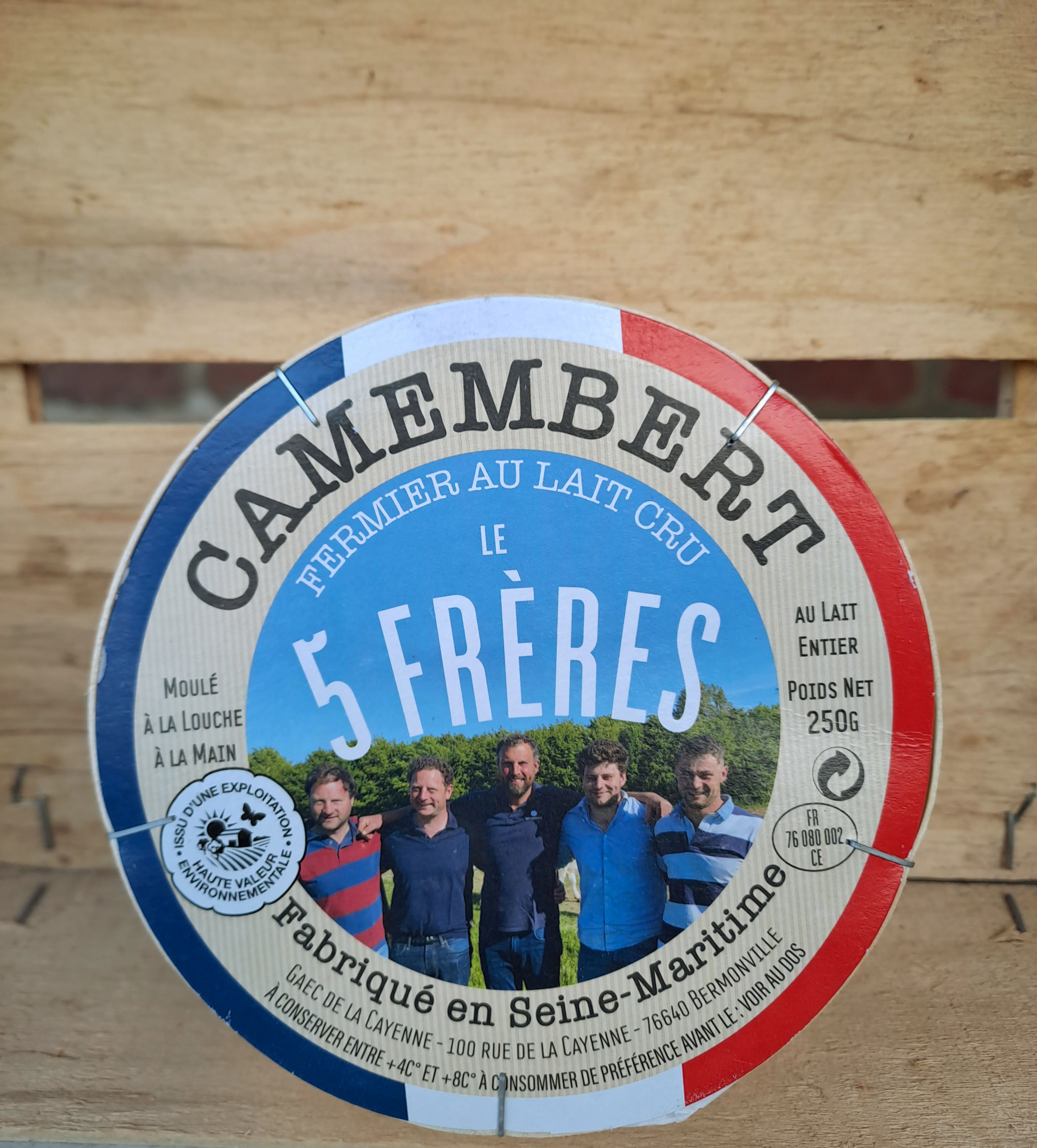 Camenbert 5 frères - 250 GR