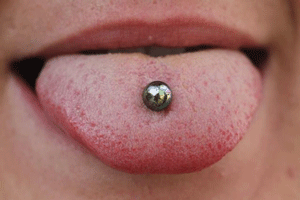 Tongue Piercing and Tooth Gaps