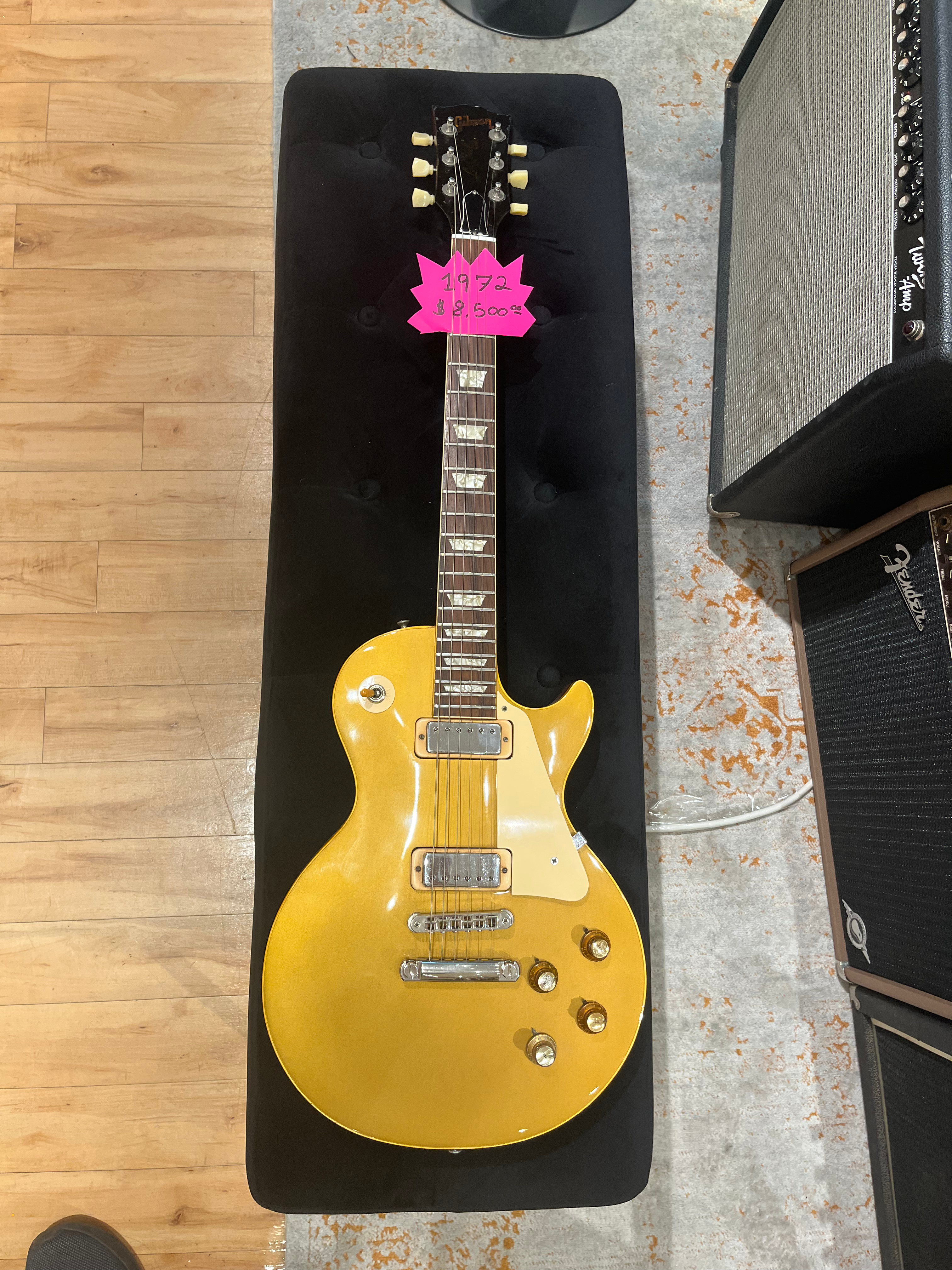 1972 Gibson Les Paul Deluxe Gold Top