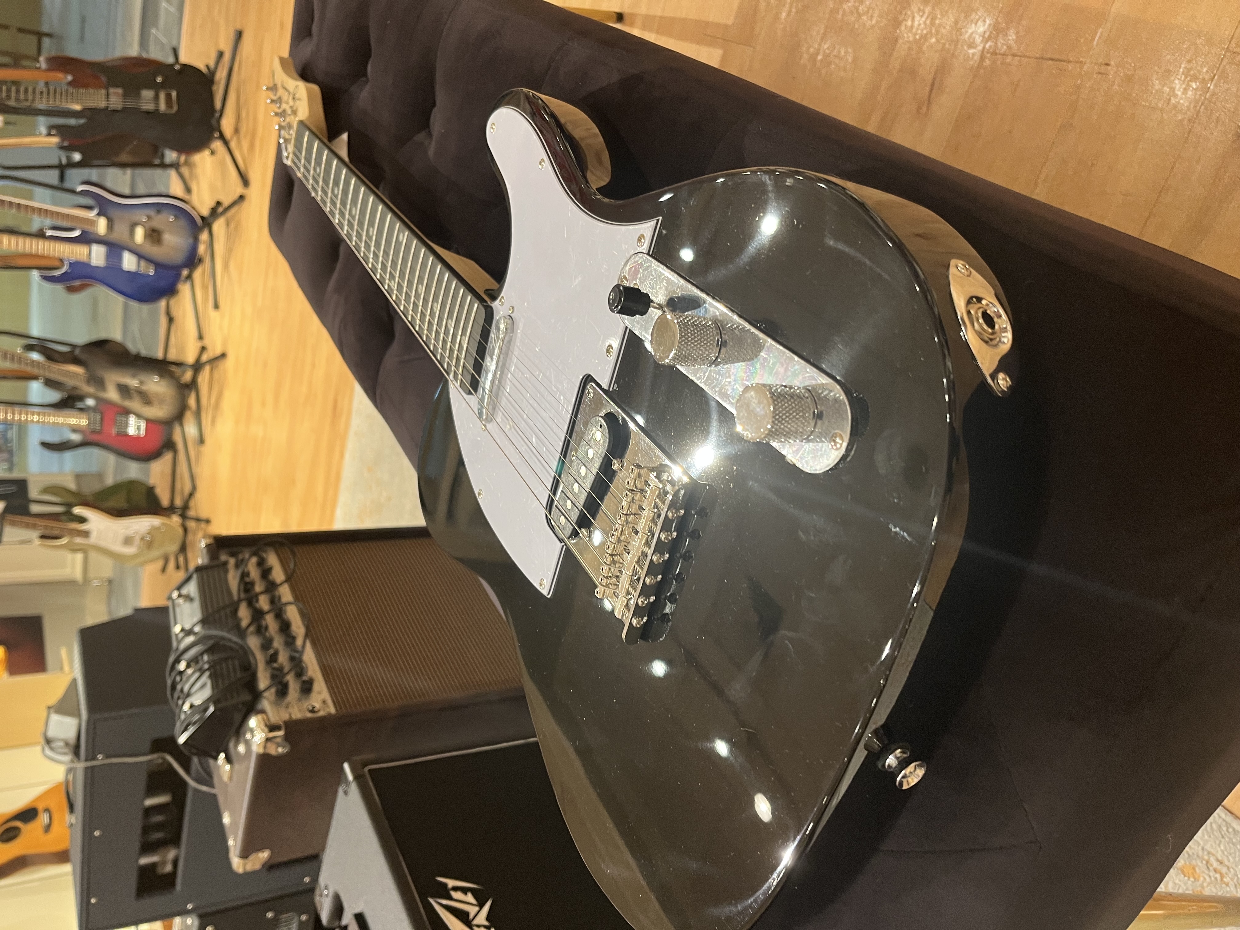 Jay Turser Telecaster Black 2024 view 3