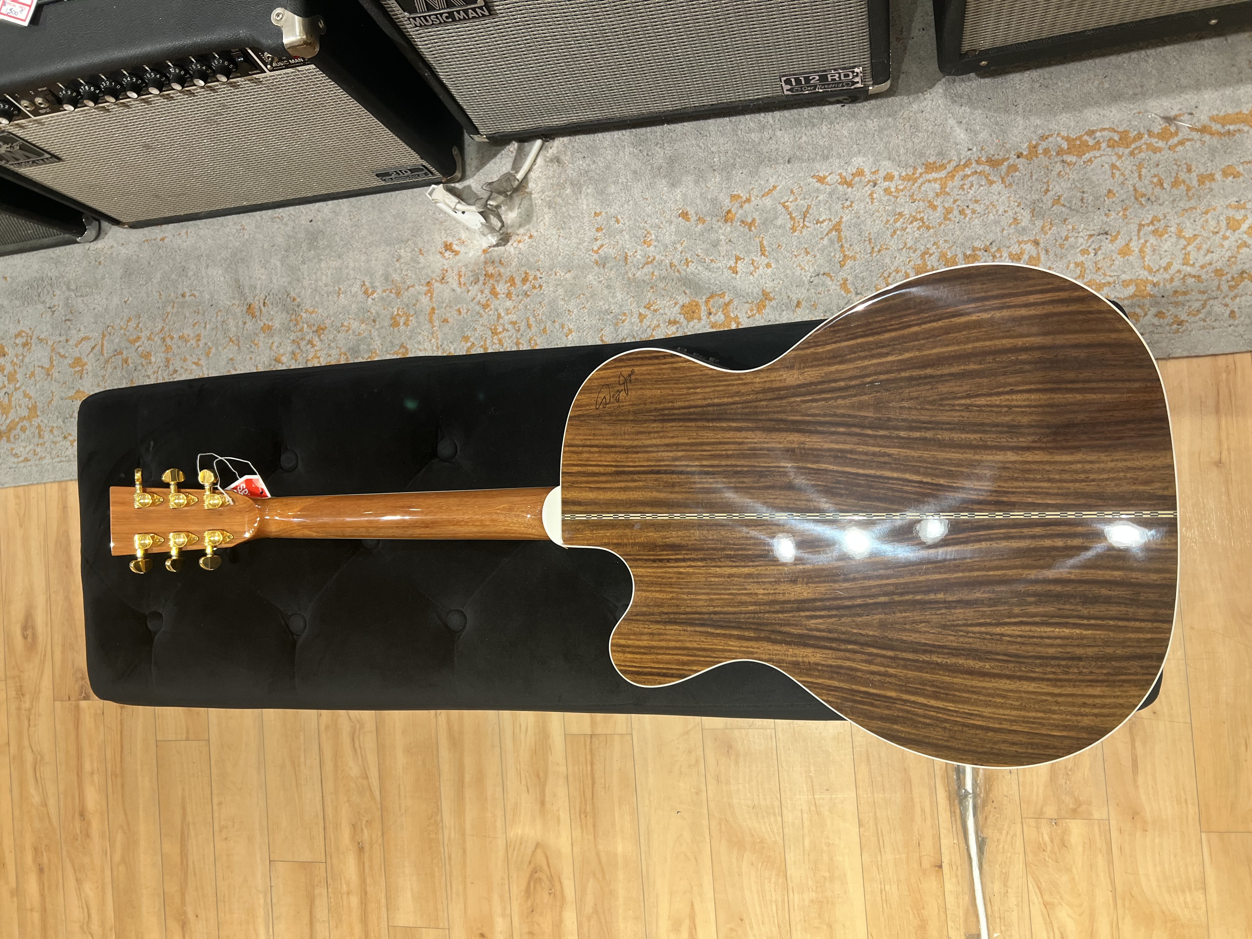 Zager Acoustic Guitar view 5