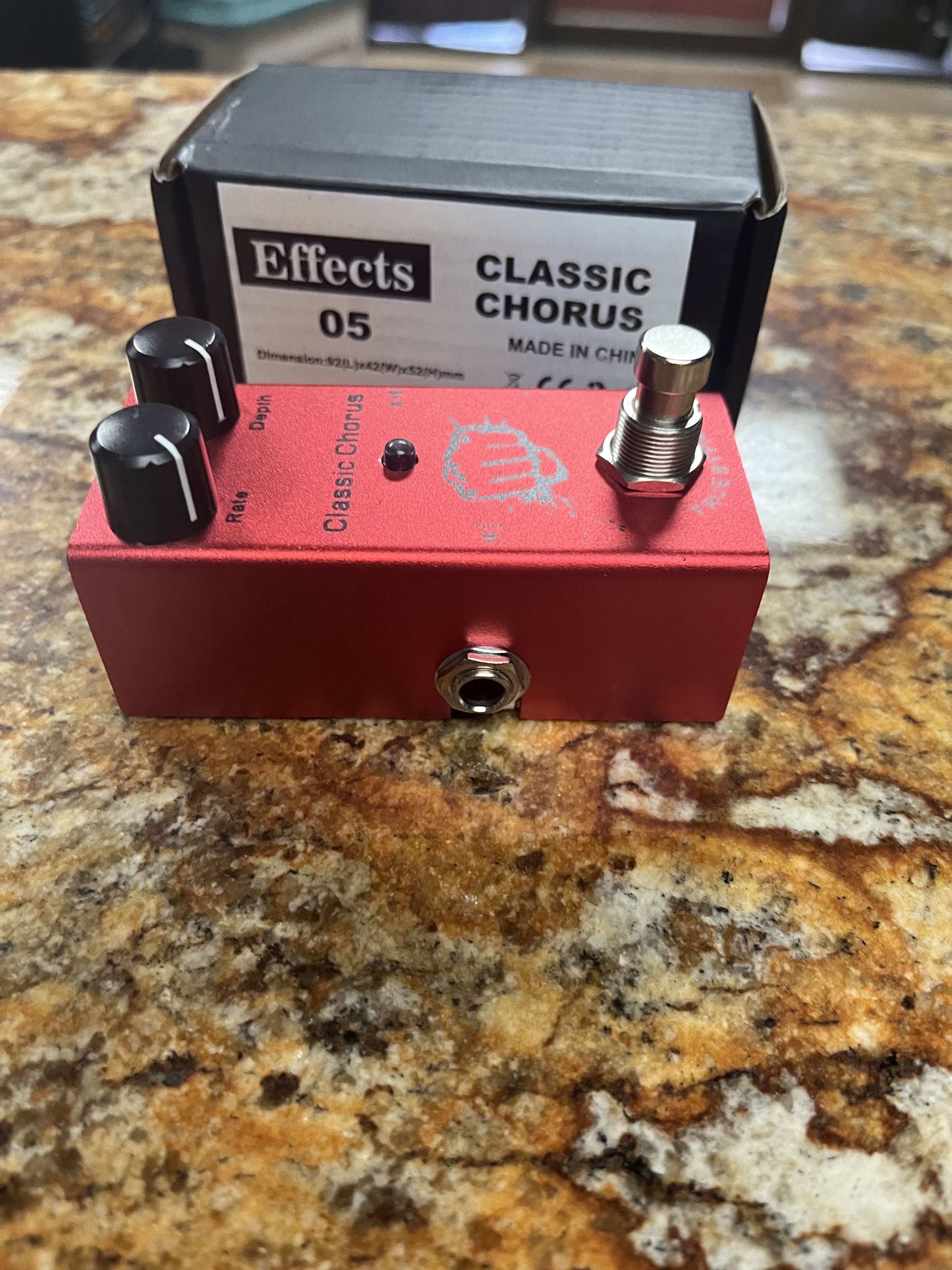 Classic Chorus FX Pedal view 4