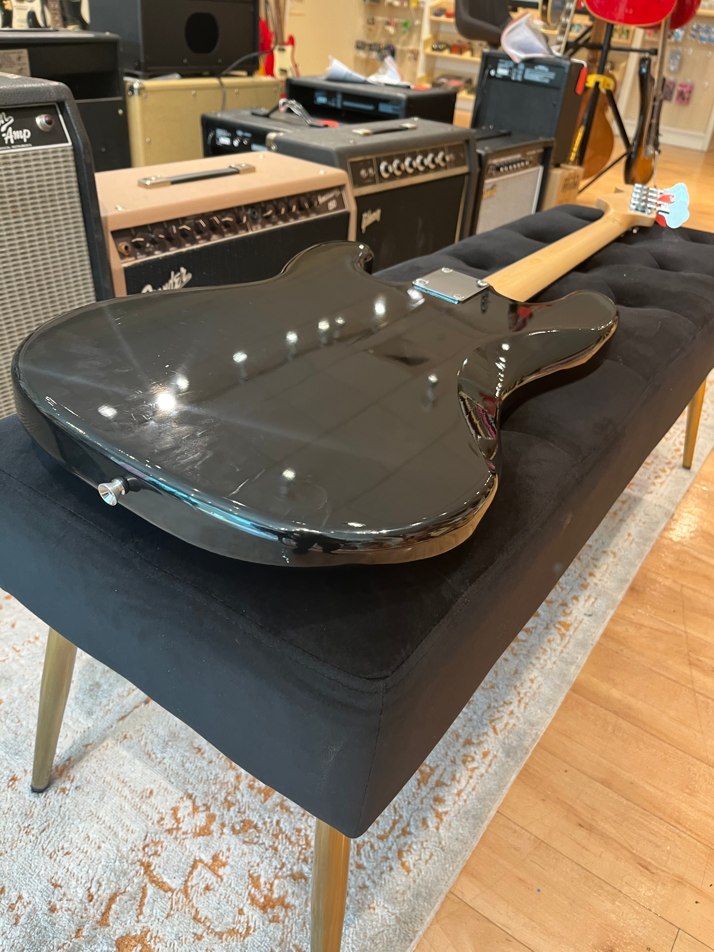 Stadium Black Electric Bass 2024 view 9