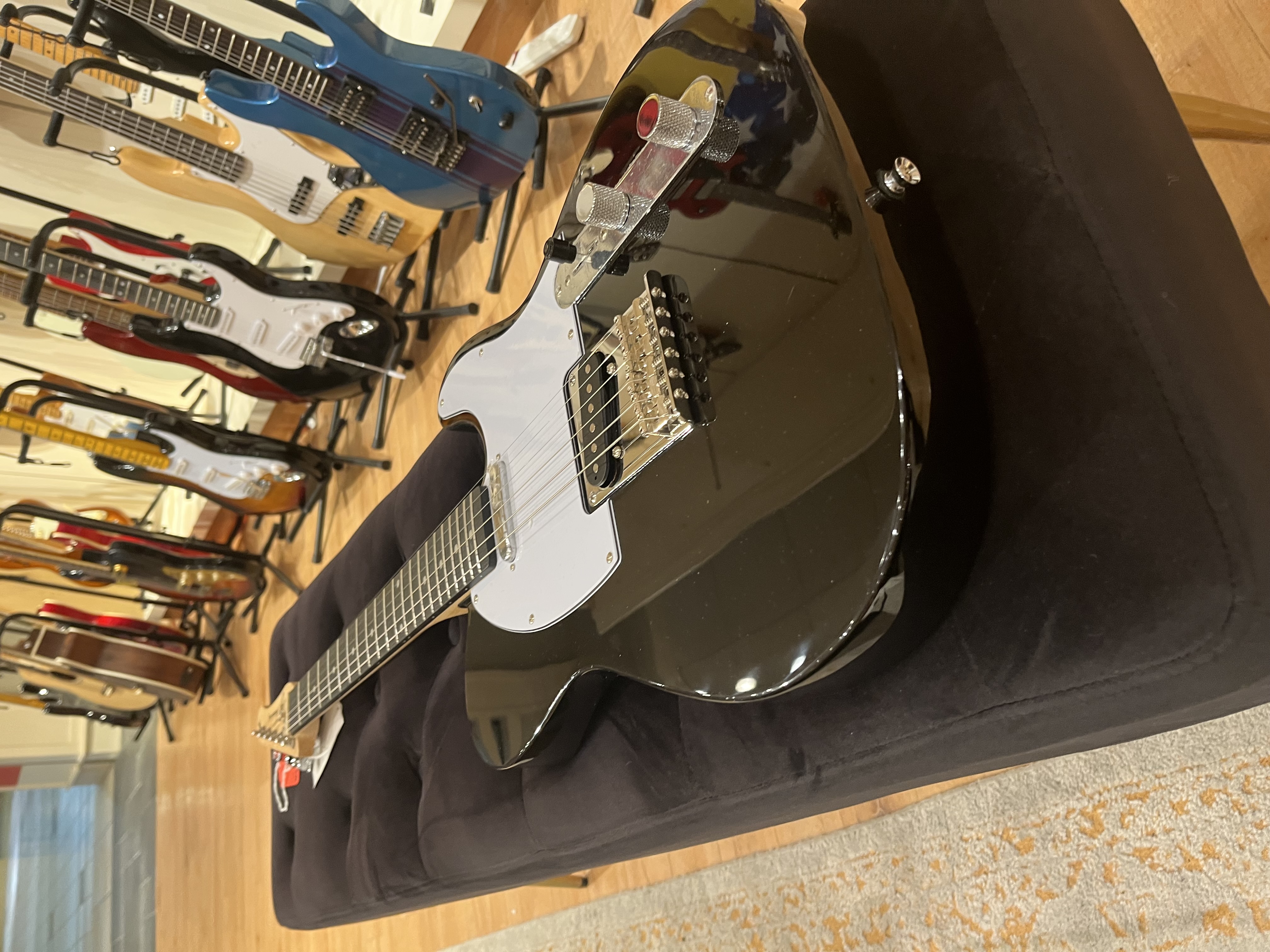 Jay Turser Telecaster Black 2024 view 2