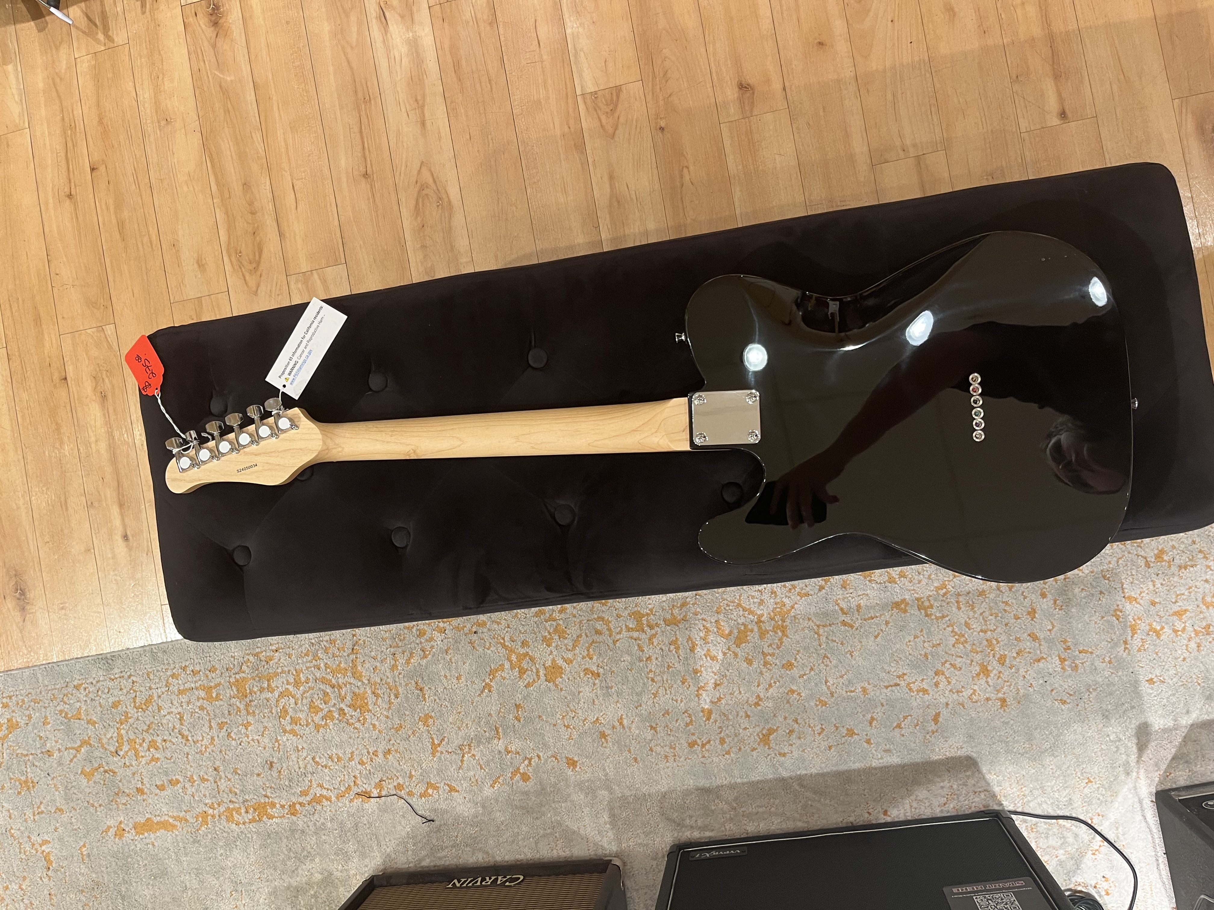 Jay Turser Telecaster Black 2024 view 7