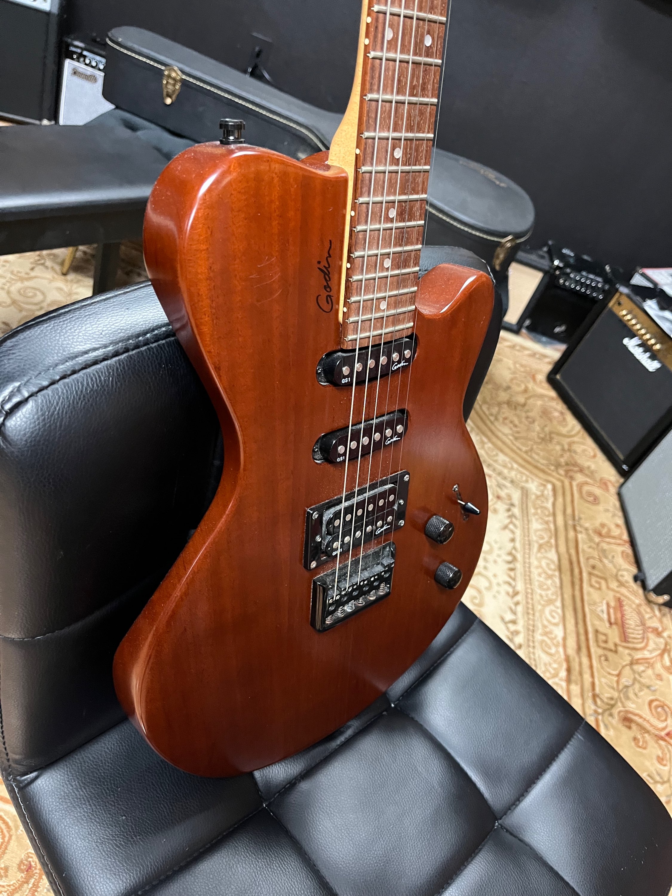 Godin Exit 22-S Electric Guitar view 2