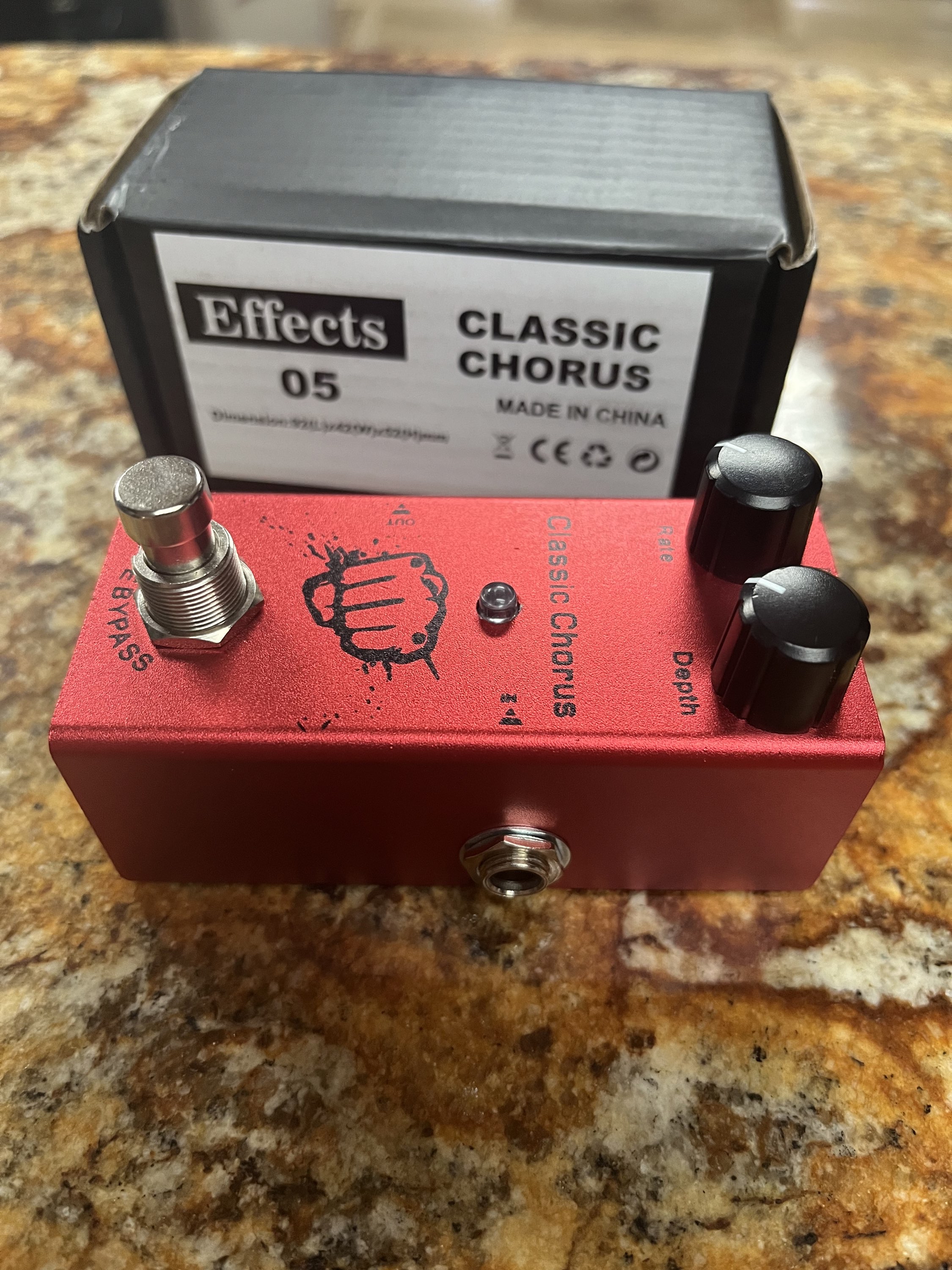 Classic Chorus FX Pedal view 2