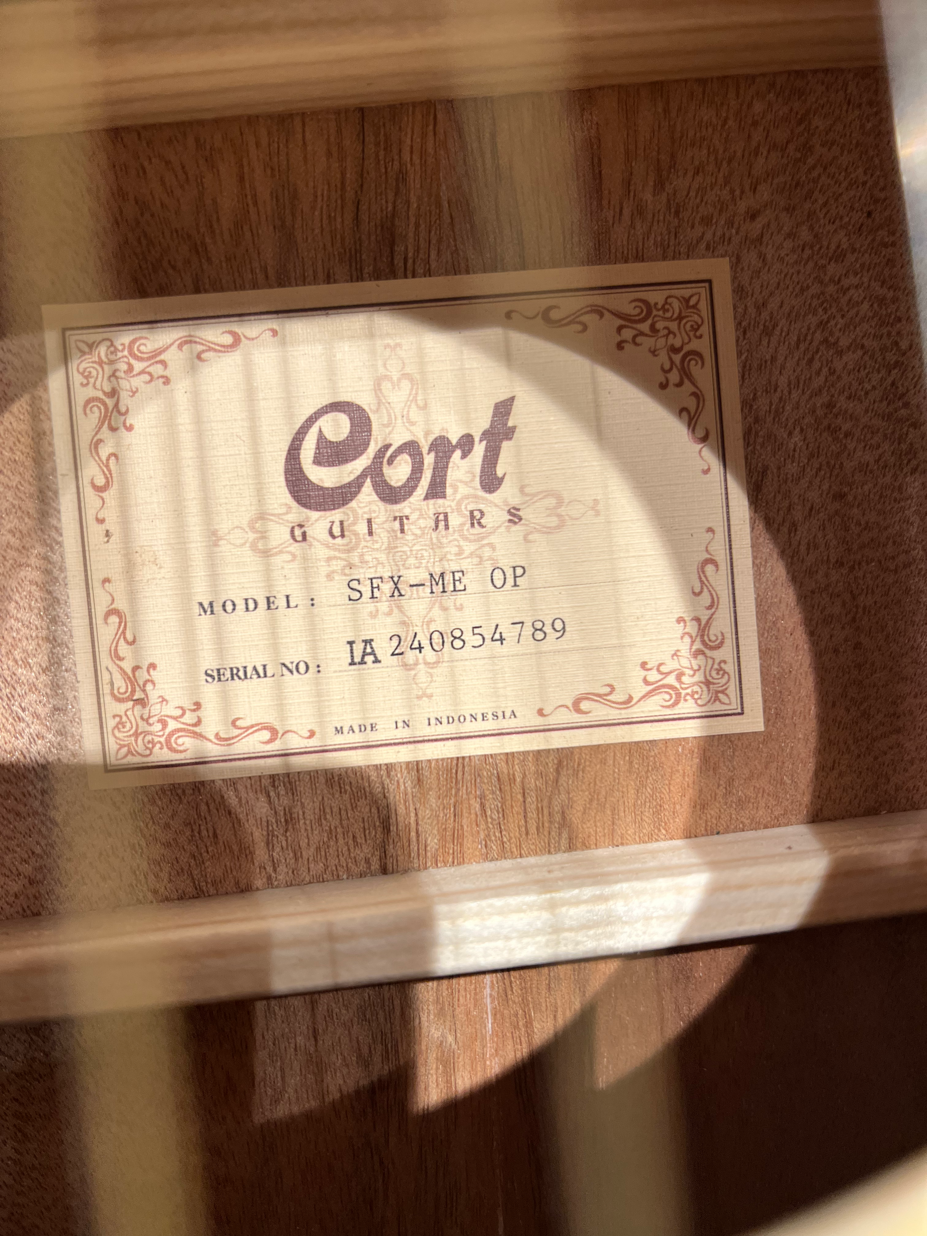 Cort Acoustic SFX-ME OP 2024 view 9