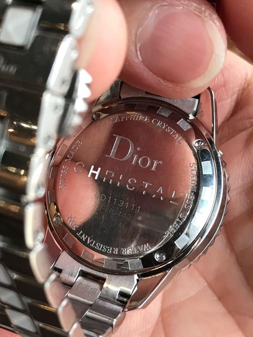 縮圖：Christian Dior-CD113111-女士腕錶 Dior陶瓷手錶/內圈鑽石面盤