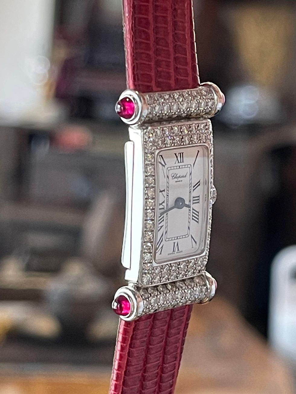 縮圖：蕭邦5132 鑽錶Chopard CLASSIC LADY WITH DIAMONDS 原鑲