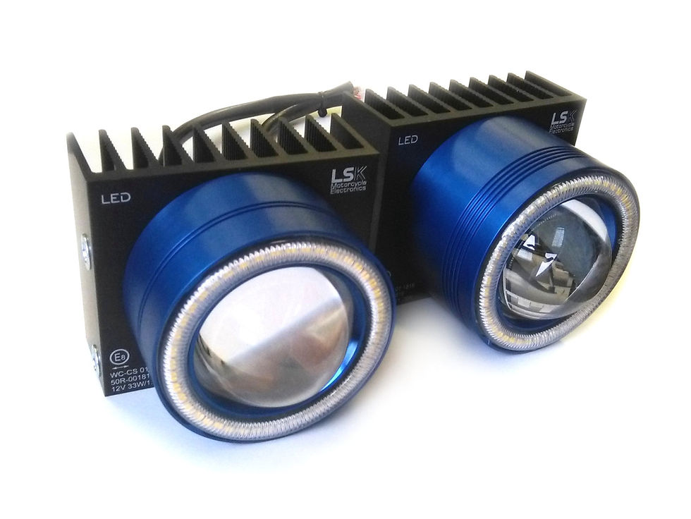 ECE Motorcycle LED Headlights