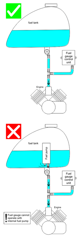 FuelGaugePro1 with fuel pump