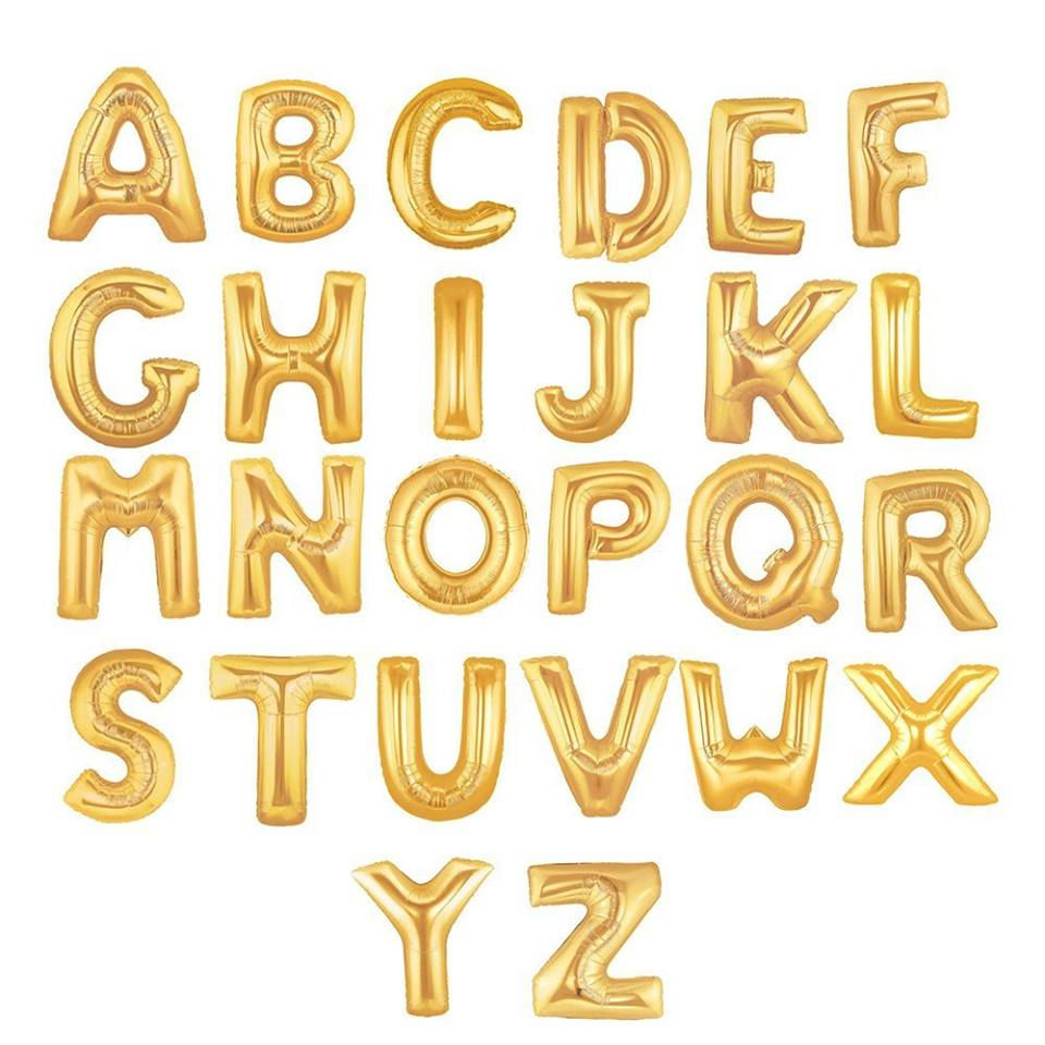 Letter Mylars