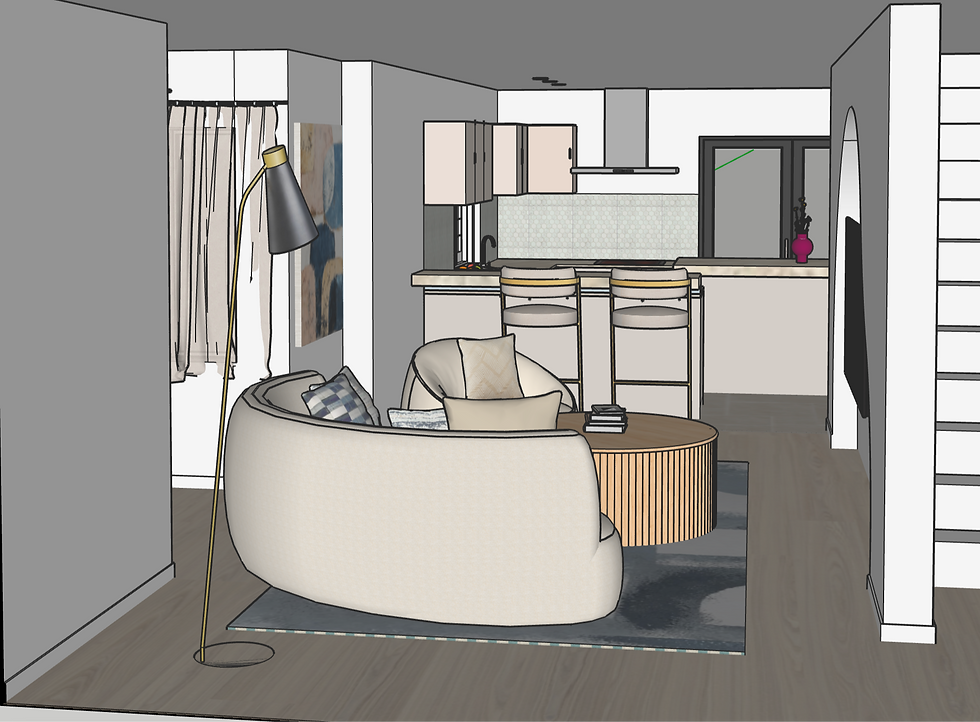 Living Room Elevation