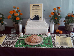 Altar de muertos en honor a nuestros defensores ambientales