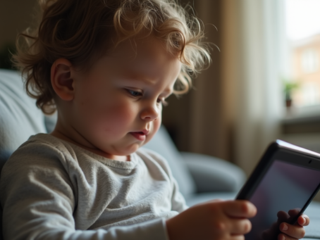 Влиянието на екраните върху речта при децата