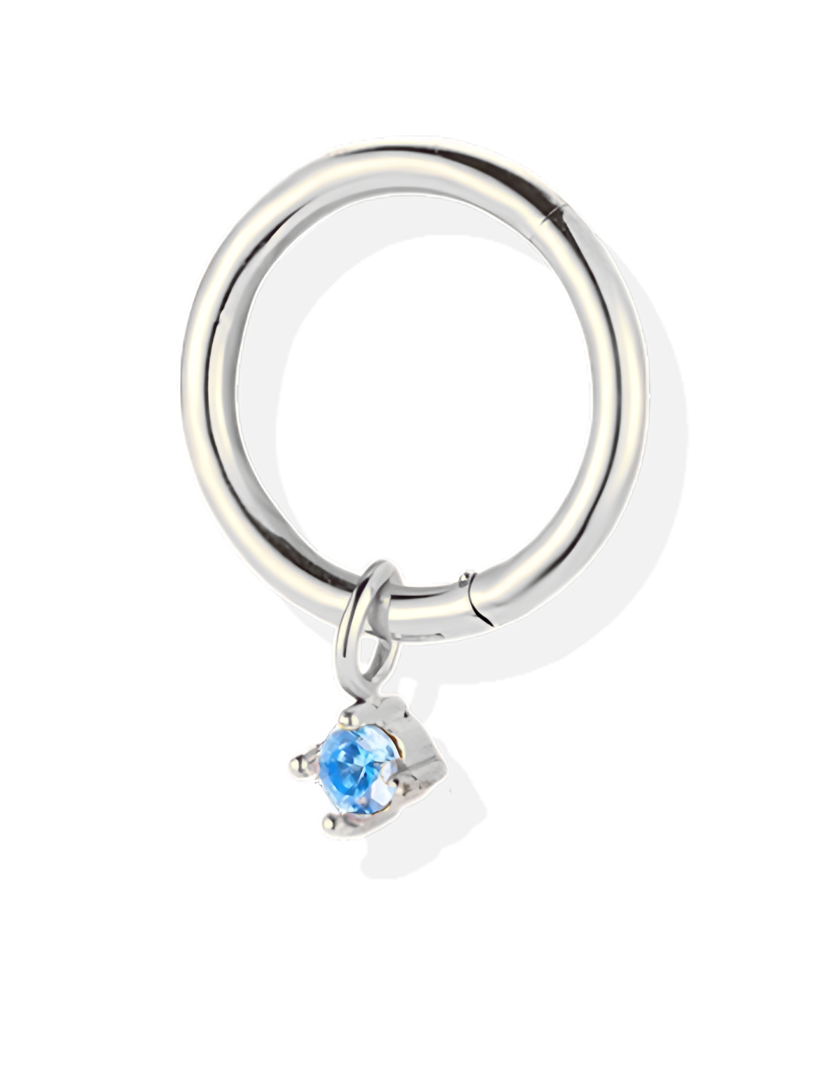 PIERCING ANNEAU SOLITAIRE 1,2MM