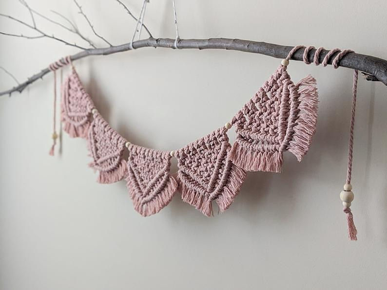 Thumbnail: 2m Bunting, Macrame Kit