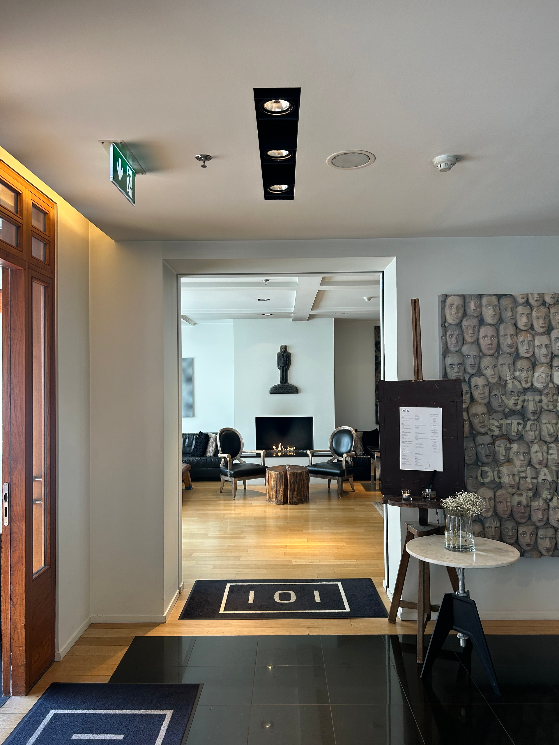 So, if you're wondering where to stay in Reykjavik, and you want something a little artsy, a little moody, but still incredibly comfortable ,101 Hotel is your best pick. 