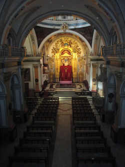 vista desde el fondo