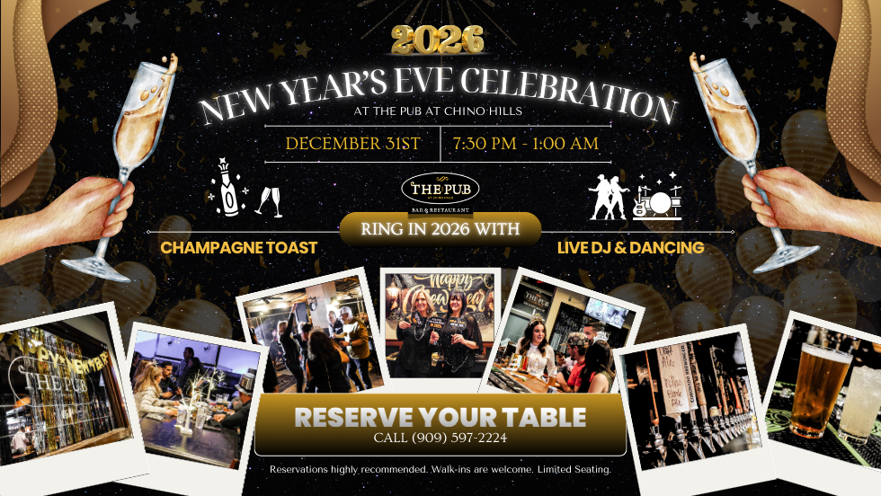 New Year’s Eve Celebration at The Pub