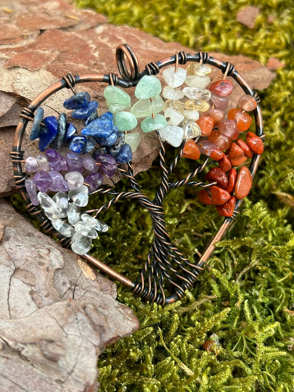 Baum des Lebens Herzanhänger